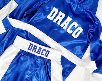 Customized, Personalized Boxing Set Robe for kids with any name, Christmas Gift, Gift for him, Gift for Baby.
