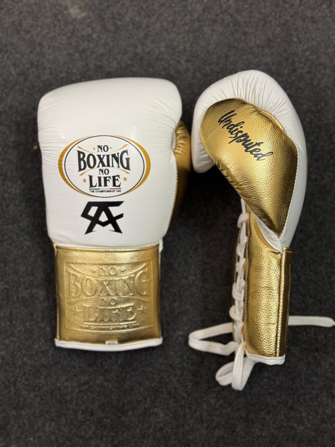 Canelo Boxing Gloves No Boxing No Life Made in Cowhide Leather