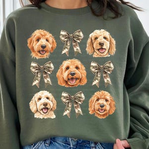 Camo Bogen Jagd Tshirt Design | Camo Coquette Goldendoodle PNG | Camo Bögen png | Camouflage Jagd Saison Clipart | Jagdhund digital