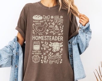 Homesteader Png | Doodle Style Homestead Mama digital download | Chicken Lover PNG | Farmer's Market Design | Farm life png