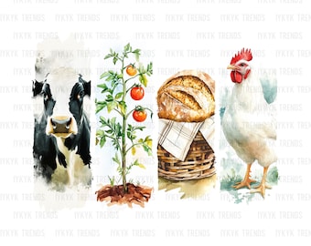 Homestead Mama Png | Watercolor Brushstroke Homesteader digital download | Chicken Lover PNG | Farmer's Market Design | Farm life png