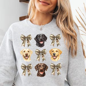Coquette Camo png | Hunting Lab Camo Bows png | Labrador Hunting Dog PNG | Hunting Dog Sublimation png | Duck Hunting PNG | Hunting Girl tee
