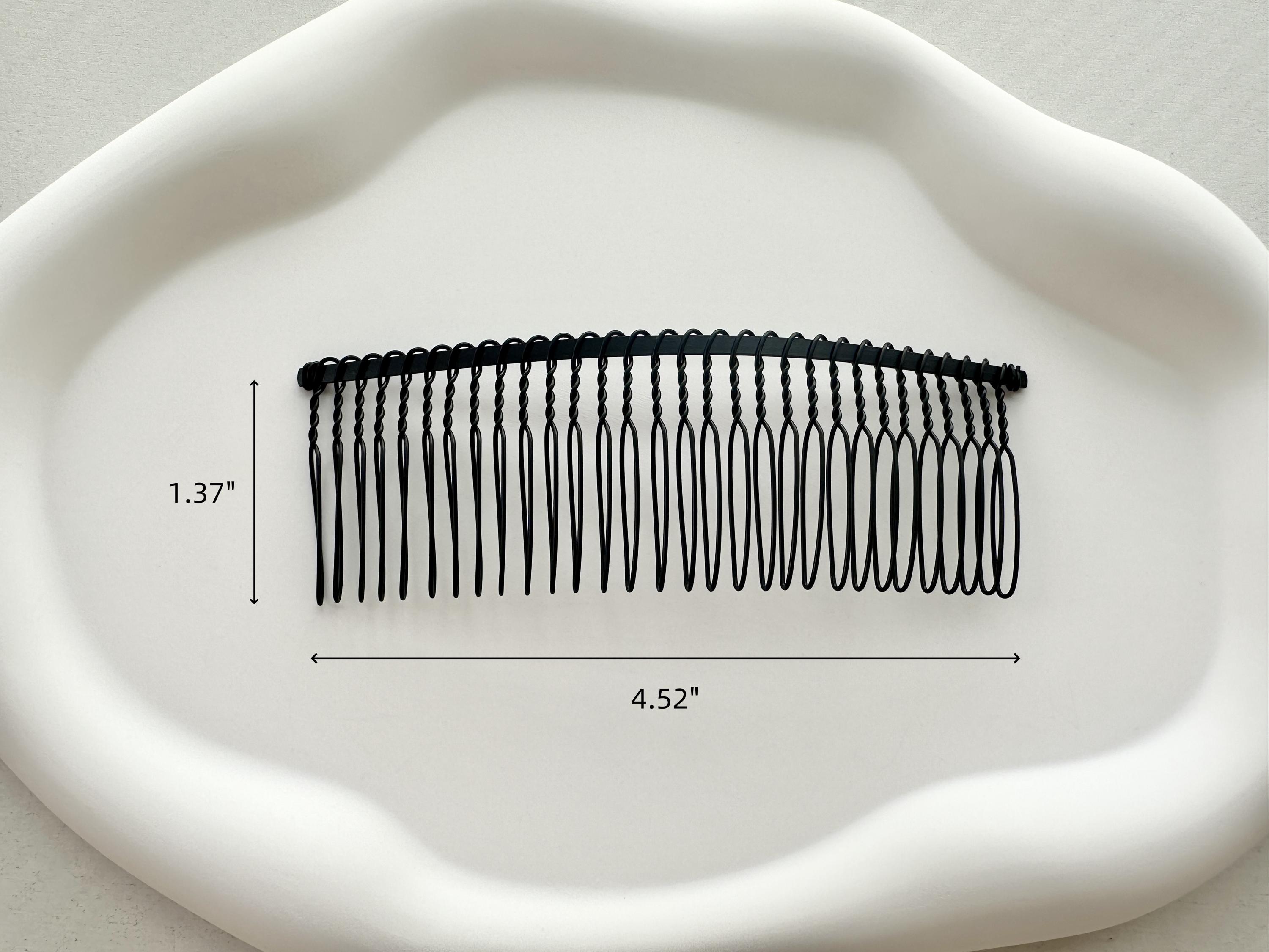 Gold Metal Comb,1 Pcs Comb,hair Comb Supplies,headpiece Diy,hair Comb ...