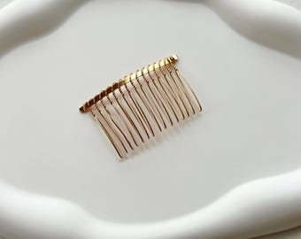 Wire Hair Combs,Hair Comb Findings,Hair Accessories,Bridal Accessories,Diy Hair Comb,15 Teeth Comb,Gold Metal Comb,Veil Hair Combs,Hair Comb