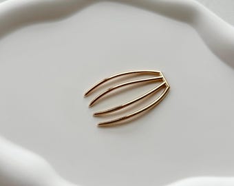 Wedding Hair Combs,Bridal Accessories,Gold Metal Comb,20 Teeth Comb,Metal Curved Comb,Head Piece Diy,Hair Comb Findings,Veil Hair Combs