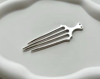 Hair Accessories,Silver Metal Comb,Bridal Veil Comb,Diy Bridal Hair Comb,4 Teeth Comb,Metal Comb,Hair Comb Supplies,Hair Jewelry,Hair Comb