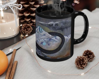 Tam McArthur Rim Trail Oregon Art, natura stravagante del Pacifico nord-occidentale - Oggetto da collezione (11 oz, 15 oz)