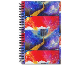 Diario della vetta del Monte Pisgah, quaderno a spirale / Diario di corsa in montagna e avventure all'aria aperta
