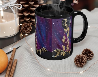 Tazza Oregon Cascades Northern Lights / Nera 11 oz 15 oz