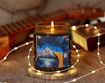 Candela Mt Hood – Aromaterapia incantevole, cera di cocco e albicocca