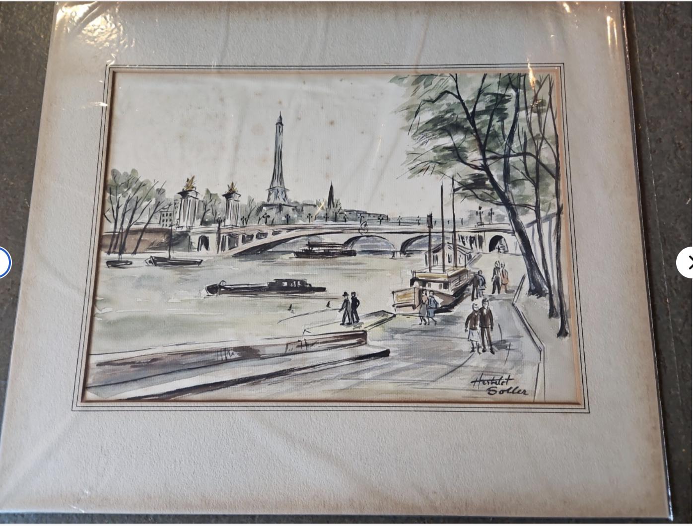 1950s Paris Art - Etsy