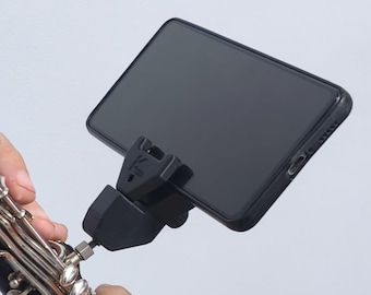 Support Lyre Saxophone Alto Support Téléphone Saxophone HEMOTON - Lyre Portable Sax Alto Accessoire Sax Alto