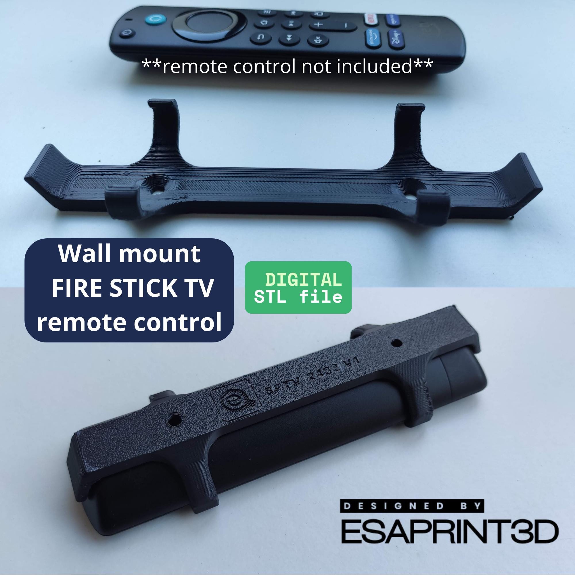 FIRE STICK TV remote control wall mount