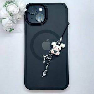 Kawaii Animal Phone Charm: Backpack & Bag Accessory