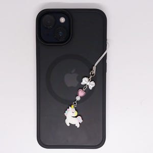 Charm | Kawaii Unicorn Phone Charm - Cute Charms- Kawaii Cute Phone charm - Cute Gifts