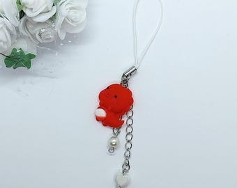 Сute Little Red Dragon - Charms for phone - For Keys- For Bags - For Backpacks - Gifts for girls - Quantity Limited