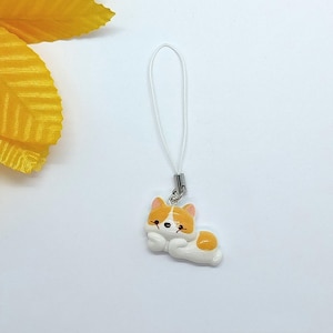 Charms | Cute Kawaii Corgi- Charms for phone - For Keys- For Bags - For Backpacks - Gifts for girls