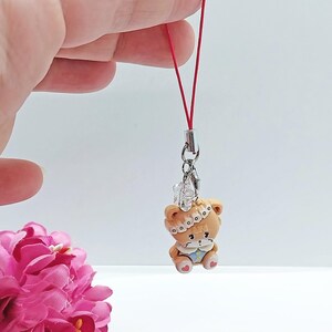 Cute Bear Kawaii - Charms for phone - For Keys- For Bags - For Backpacks - Gifts for girls