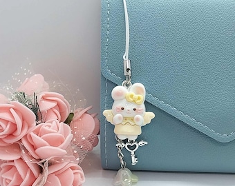 Charms for phone |  Cute Banny Kawaii - For Keys- For Bags - For Backpacks - Gifts for girls - Quantity Limited