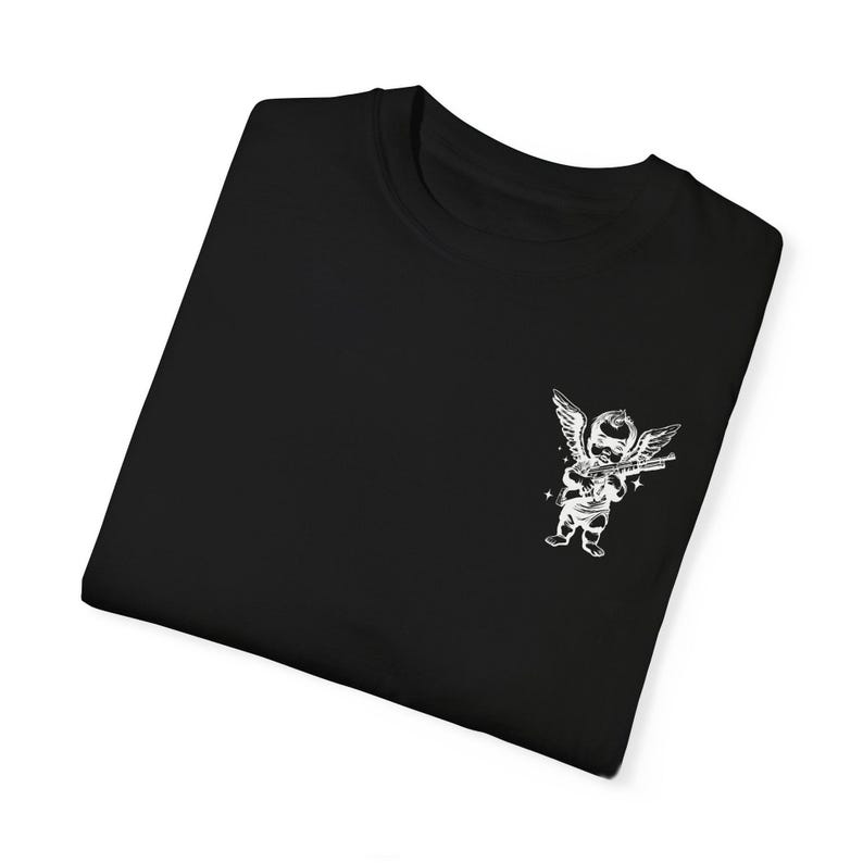 Camiseta unisex teñida "Success Struggles": camiseta gráfica motivacional, ropa urbana inspiradora imagen 10