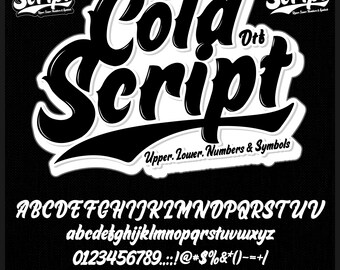 Elegant Cold Script Font with Swooshes - Vintage Blackletter Typeface for Graphic Design & Branding