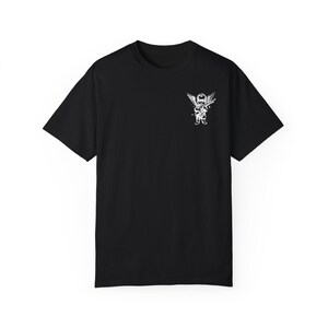Camiseta unisex teñida "Success Struggles": camiseta gráfica motivacional, ropa urbana inspiradora imagen 9
