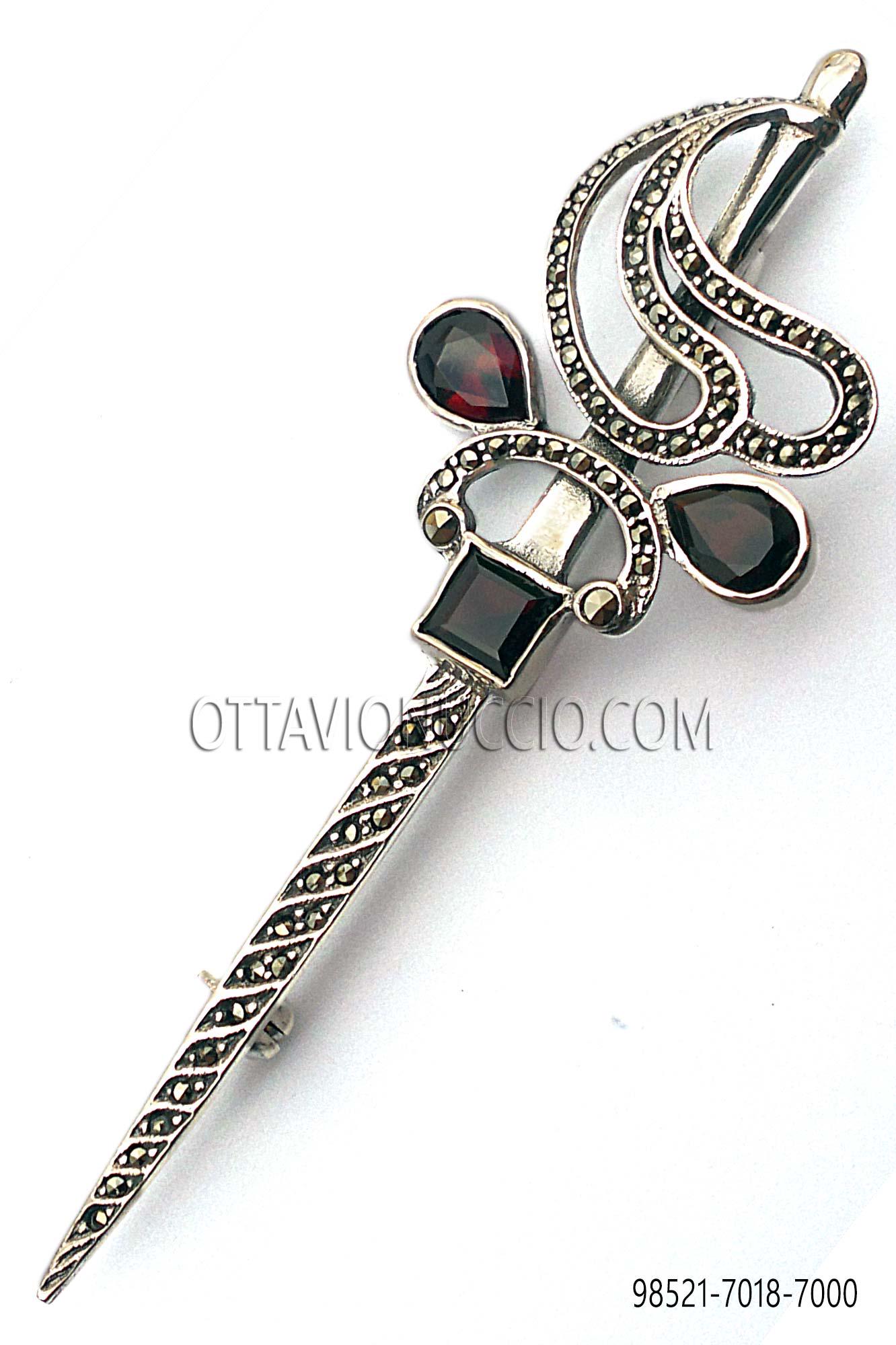 Forbici : Spilla Da Giacca (pins) In Argento 925 - Parrucchieri Sarti Barbiere - Foto 4