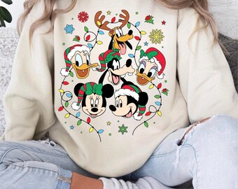 Mickey and Firends Christmas Crewneck