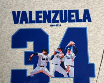 Fernando Valenzuela 34 Crewneck Sweater
