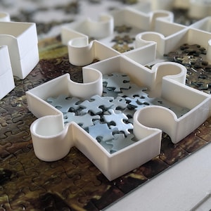 Puzzle Sorter STL File | Interlocking Jigsaw Trays | 3D Printable Digital Download for Puzzle Lovers