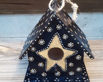 Midnight Stars Birdhouse