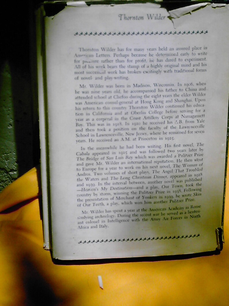 The Ides Of March Thornton Wilder