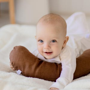 Tummy Time Support Aid for Newborns, Baby Support Cushion | Handmade Australia Gift image 12