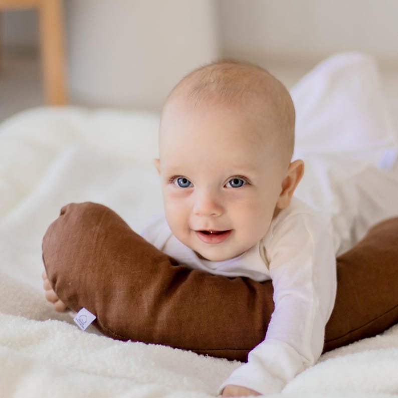 Tummy Time Support Aid for Newborns, Baby Support Cushion | Handmade Australia Gift image 12