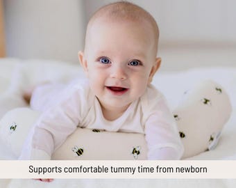 Tummy Time Support Aid for Newborns, Baby Support Cushion | Handmade Australia Gift