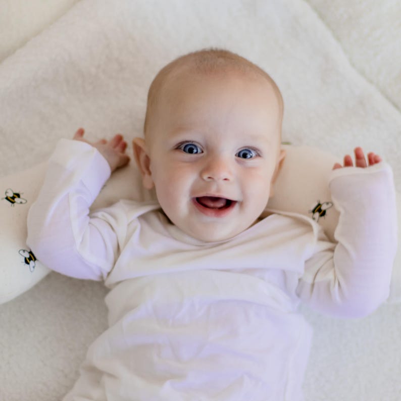 Tummy Time Support Aid for Newborns, Baby Support Cushion | Handmade Australia Gift image 10