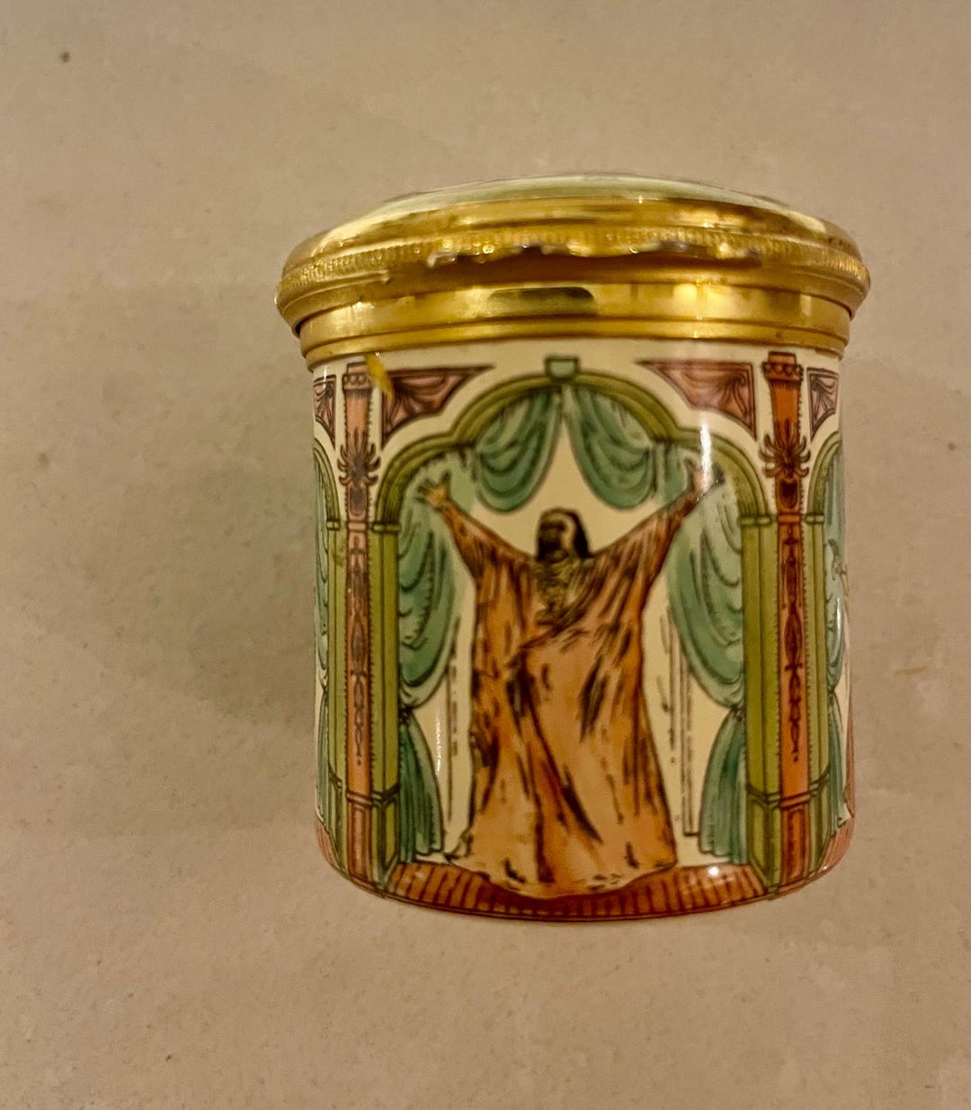 Opera Trinkets Halcyon Days Enamels Bilston English National Opera Trinket Box 50 Year ...