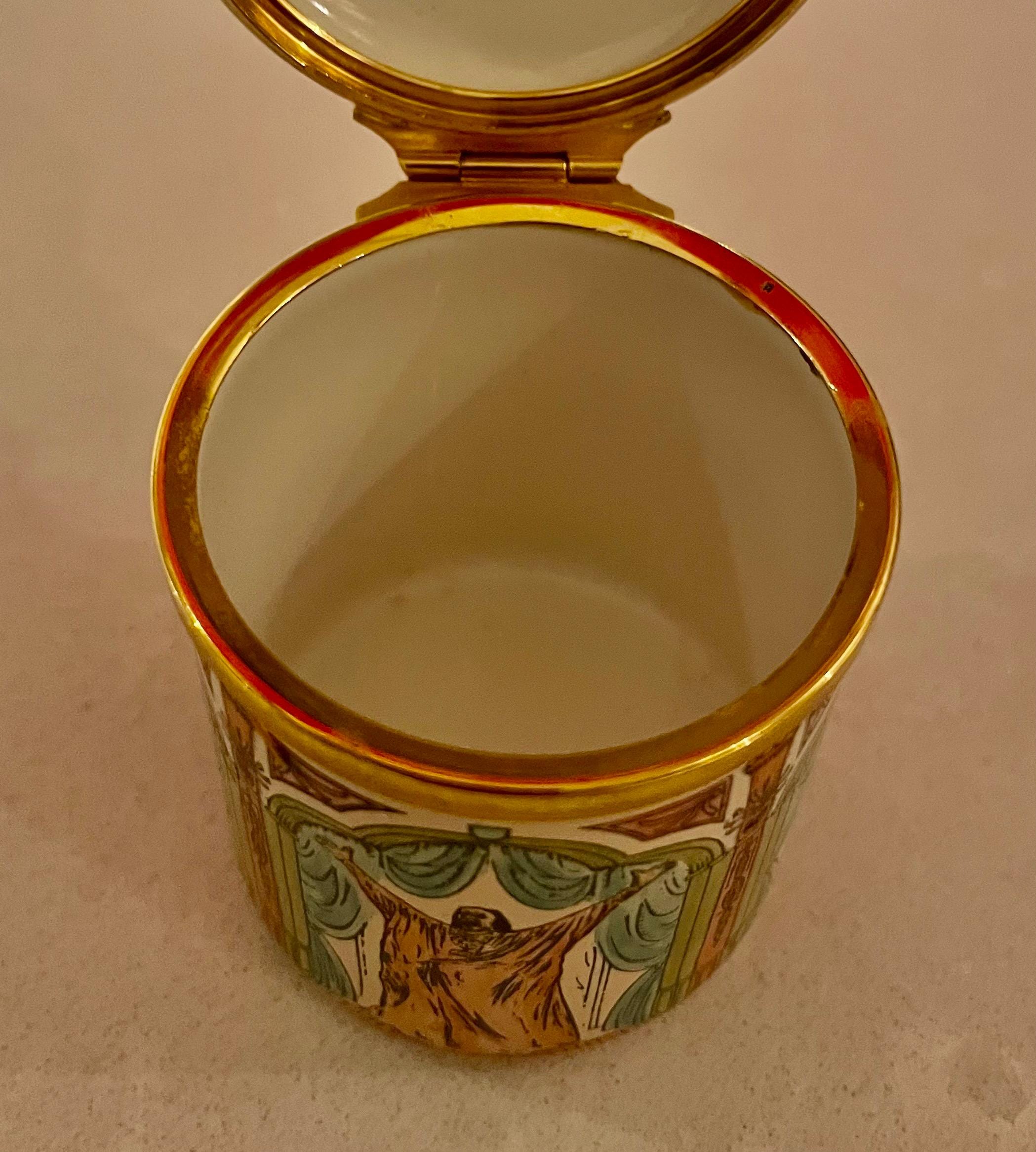 Opera Trinkets Halcyon Days Enamels Bilston English National Opera Trinket Box 50 Year ...