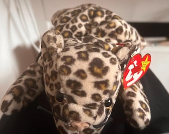 VERY RARE Freckles Beanie Baby with errors Mint PVC Style 4066