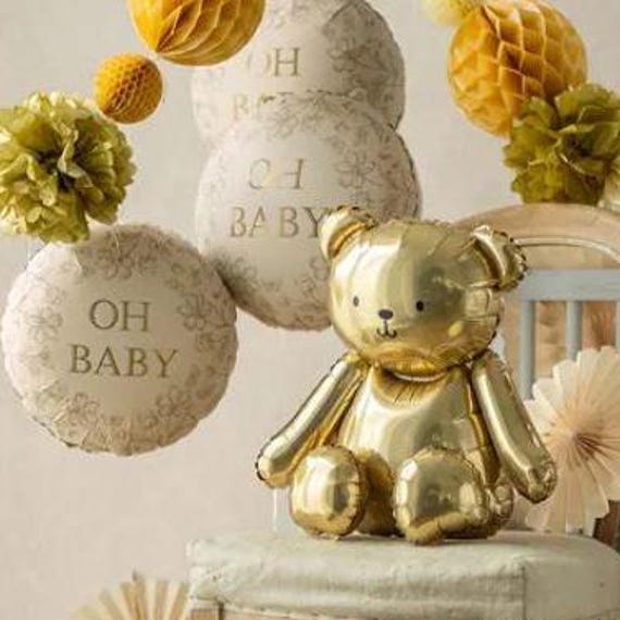 Rosé Gouden Hart Folieballon - 45cm met helium - Trouwservice Wendy