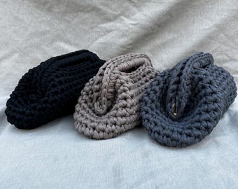 Handmade Crochet Clutch Bag | Chic Cloud Purse