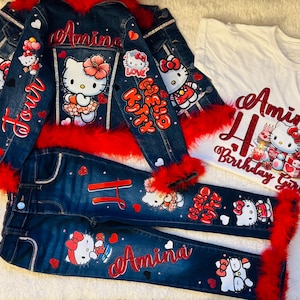 Custom kitty Outfit Set