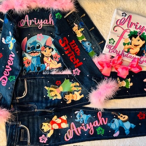 Ensemble de tenues personnalisées en libellule et broderie