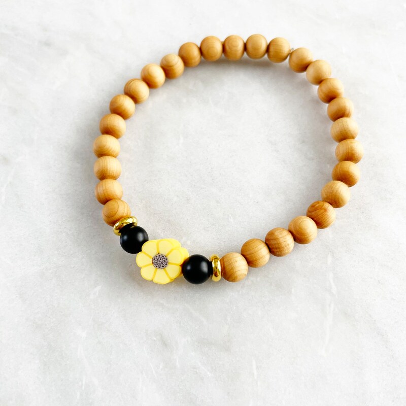 Sunflower Magnetic Clasp Bracelet main image 0