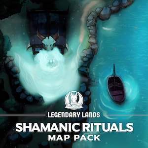 Mapa DnD Rituais Xamânicos | 39 Variações, 26x26, Colecione Mapas RPG, Mapas de Batalha DnD, Roll20, VTT, Mestre de Masmorras, Dungeons and Dragons