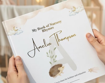 Libro de canciones infantiles personalizado: un recuerdo para tu bebé