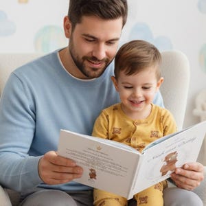 Libro personalizado para papá, regalo de cumpleaños para papá, regalo del Día del Padre imagen 12
