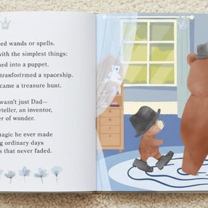Libro personalizado para papá, regalo de cumpleaños para papá, regalo del Día del Padre imagen 11