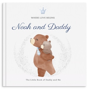 Libro personalizado para papá, regalo de cumpleaños para papá, regalo del Día del Padre imagen 3