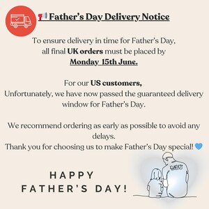 Libro personalizado para papá, regalo de cumpleaños para papá, regalo del Día del Padre imagen 2
